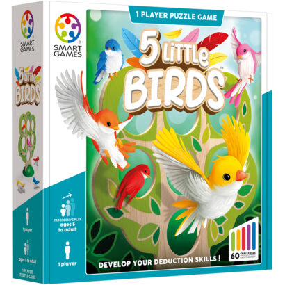 Επιτραπέζιο Παιχνίδι 5 Little Birds για 1 Παίκτη 5+ Ετών SG039 Smart Games