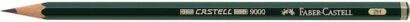 Faber-Castell 9000 Μολύβι 2H Πράσινο
