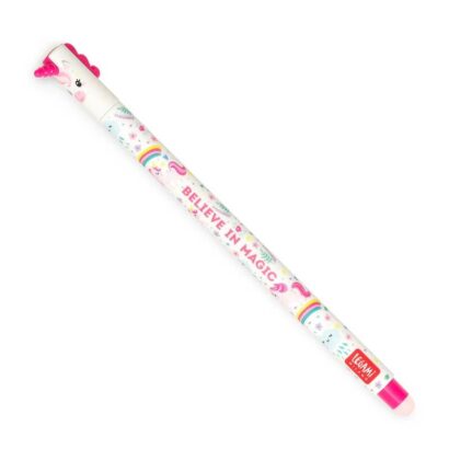 Στυλό Gel με ροζ μελάνι Erasable Unicorn