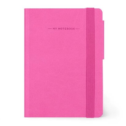 Legami Milano Σημειωματάριο Ριγέ με Λάστιχο 13x21 Bougainvillea