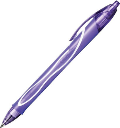 Bic Στυλό 0.7mm με Μωβ Mελάνι Gel-ocity Quick Dry