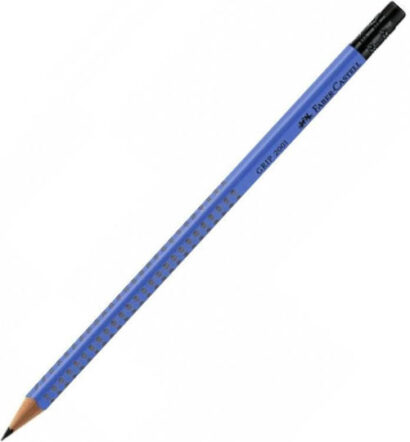 Μολύβι Faber-Castell 2001 Grip HB με Γόμα Μπλε