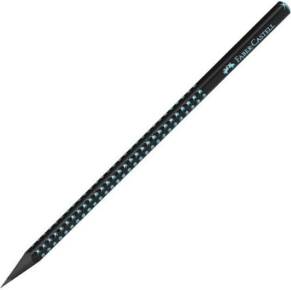 Μολύβι Faber Castell Sparkle Midnight B Γαλάζιο