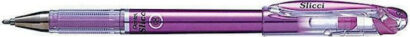 Pentel Στυλό Gel 0.8mm με Μεταλλικό Μωβ Μελάνι Slicci
