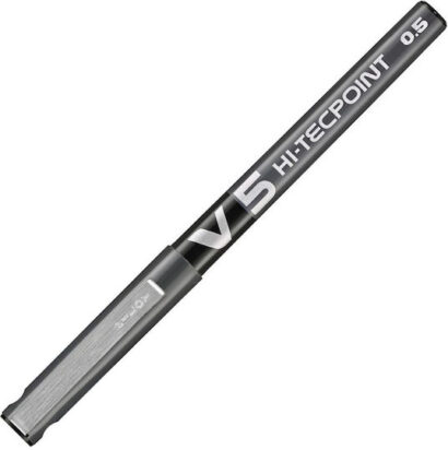 Στυλό υγρής μελάνης V5 HI-TECPOINT 0.5mm Μαύρο