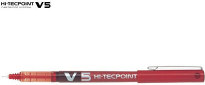 Στυλό υγρής μελάνης V5 HI-TECPOINT 0.5mm Κόκκινο