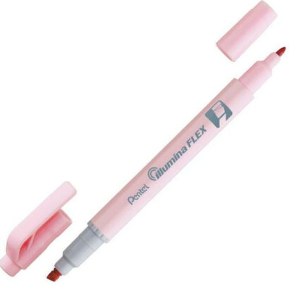 Pentel Illumina Μαρκαδόρος Υπογράμμισης Pastel Pink