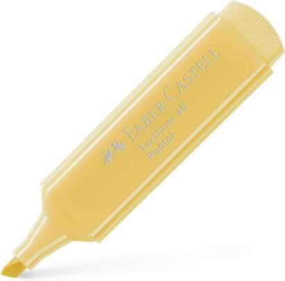 Faber-Castell Textliner 46 Μαρκαδόρος 5mm Ρastel Κίτρινο
