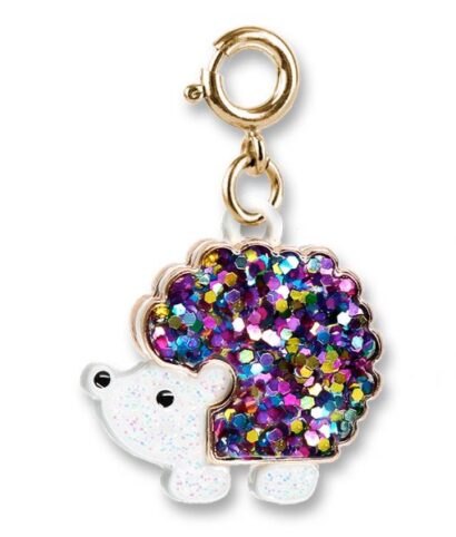 Gold Glitter Hedgehog Charm-It!