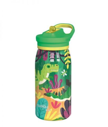 QUOKKA KIDS Θερμός με Στόμιο Dinosaurs Jungle 445ml