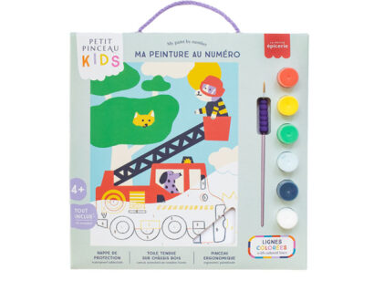 Petit Pinceau Kids - Wouf, Παιδική ζωγραφική σε καμβά