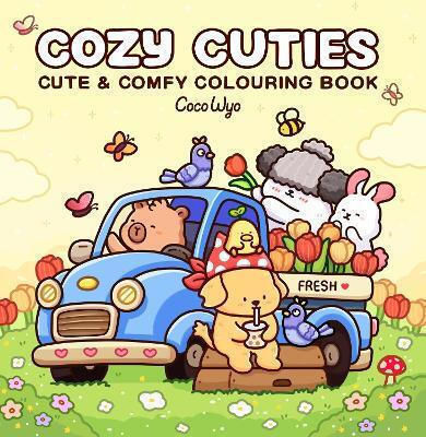 Cozy Cuties, cute & comfy colouring book