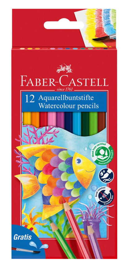 Faber-Castell Ξυλομπογιά Ακουαρέλας με πινέλο