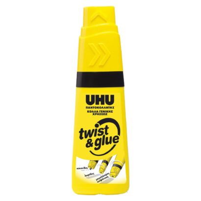 UHU Υγρή Κόλλα Twist & Glue Γενικής Χρήσης 35ml