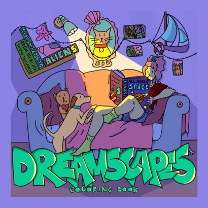 Dreamscapes Coloring Book