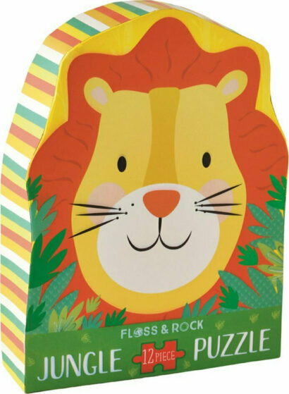Παιδικό Puzzle Λιοντάρι 12pcs για 3+ Ετών 40P3599 Floss & Rock