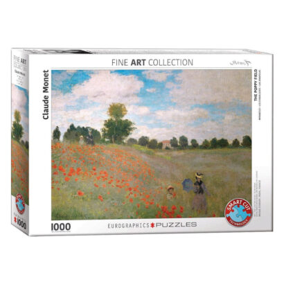 Puzzle The Poppy Field by Claude Monet 2D 1000 Pcs