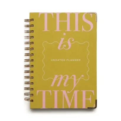 Designworks Undated Perpetual Planner 15x21 - My Time
