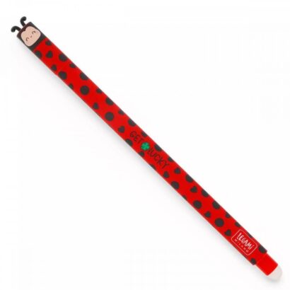 "Get Lucky" Ladybug Erasable Gel Pen Legami
